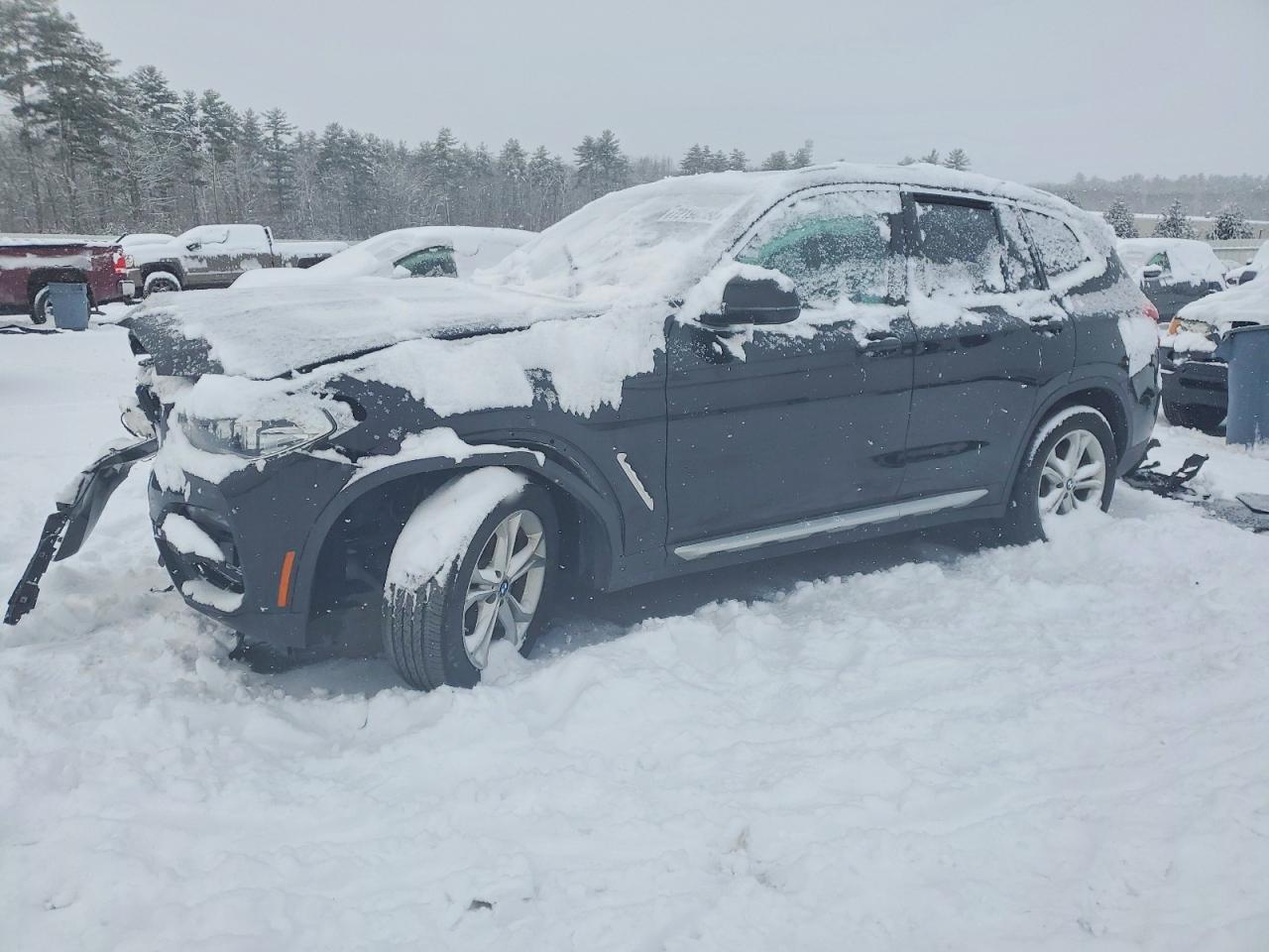 BMW X3 2021, VIN 5UXTY3C06M9E16737