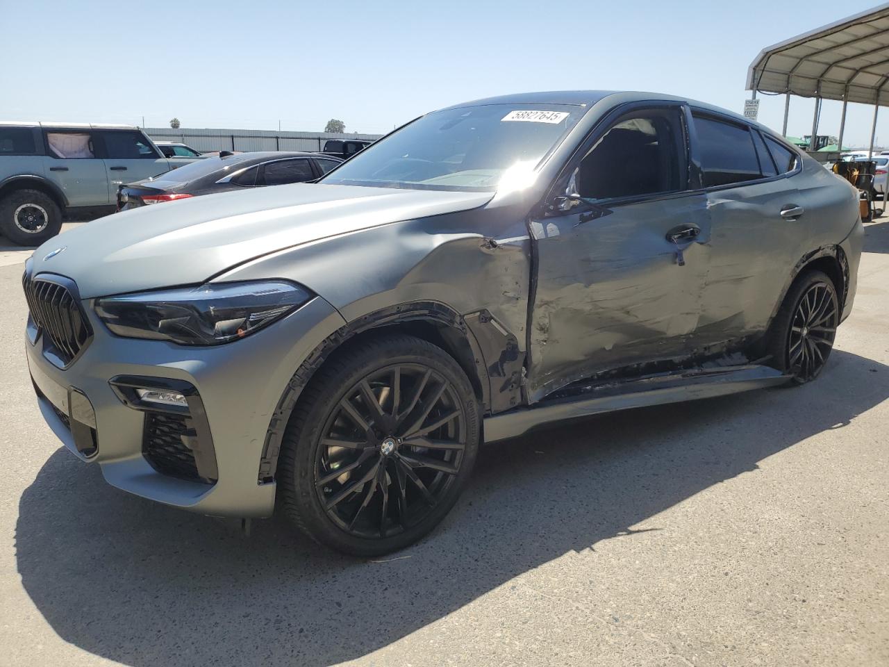 BMW X6 2021, VIN 5UXCY4C03M9D89163