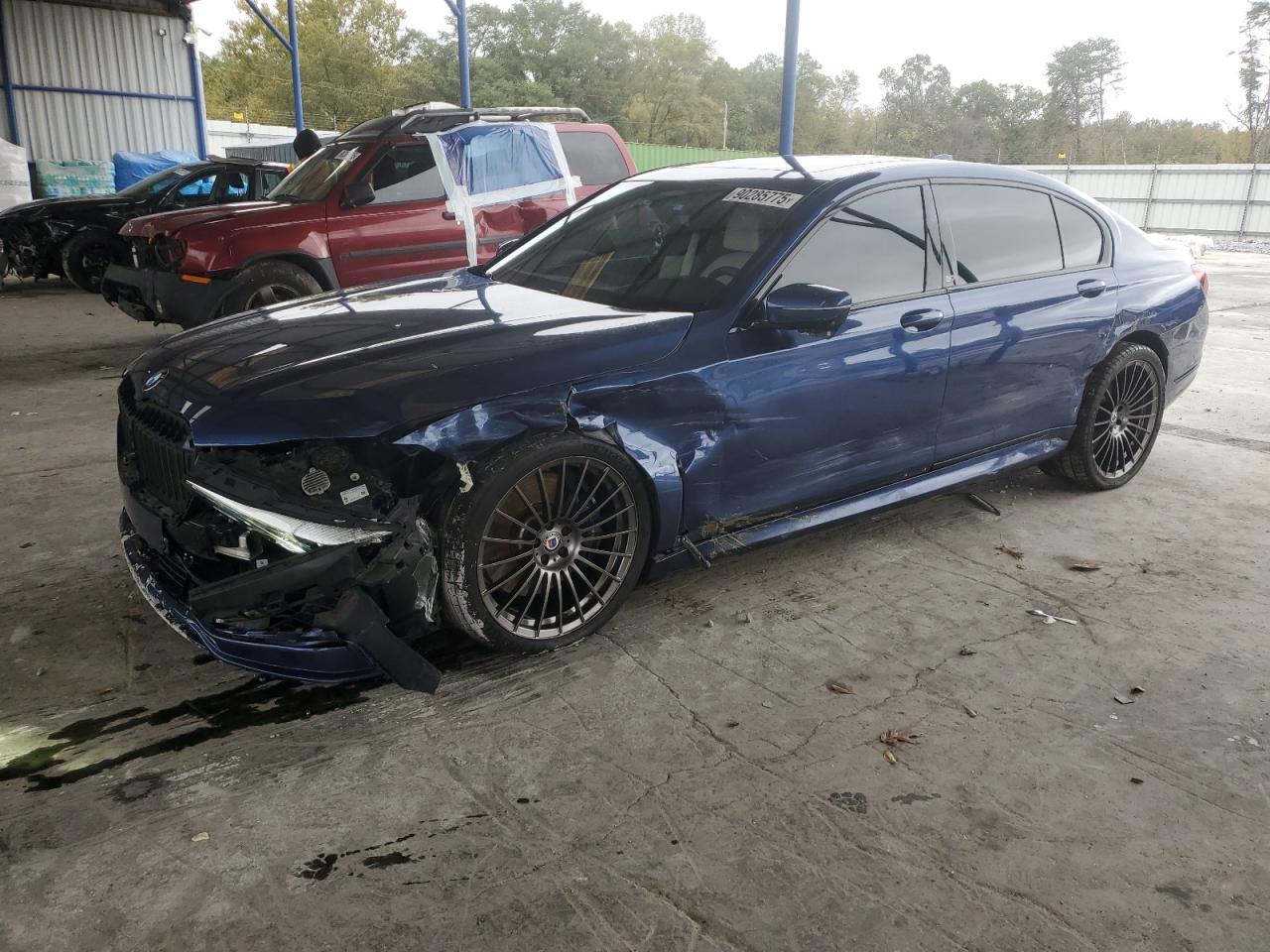 BMW 7 SERIES 2021, VIN WBA7U2C18MCE85799