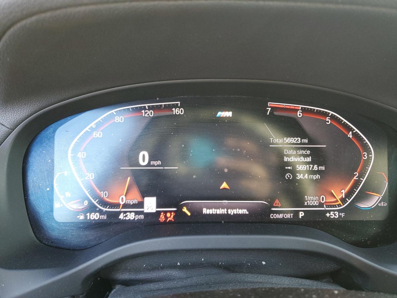 VIN 5UXTY3C01M9D73263 2021 BMW X3 SDRIVE3