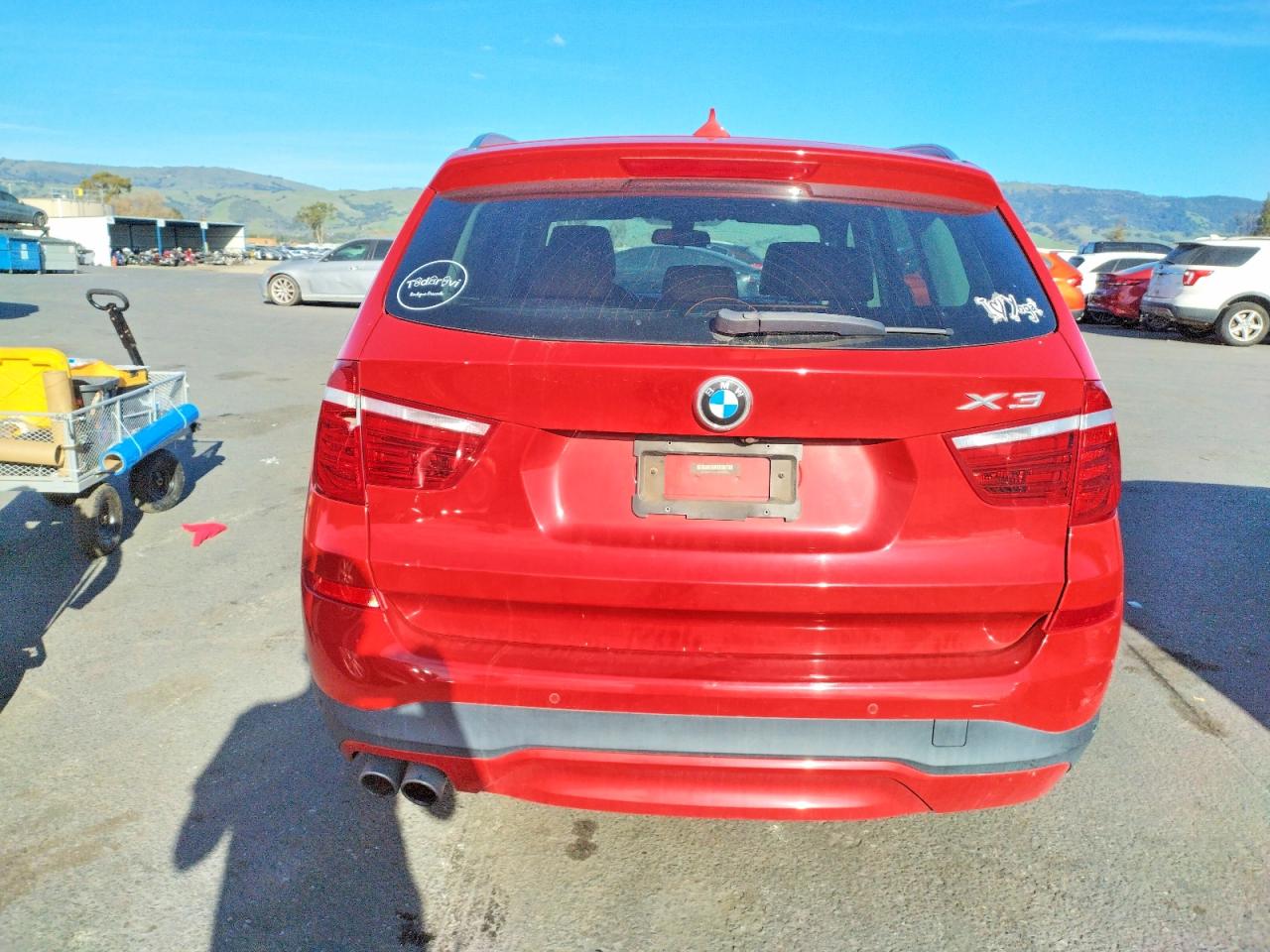 VIN 5UXWZ7C55H0V85295 2017 BMW X3 SDRIVE2