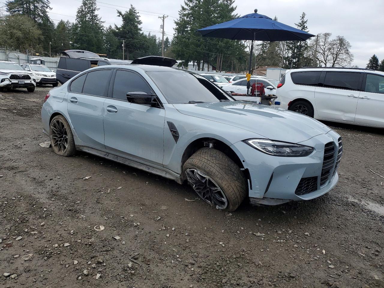 VIN WBS43AY09NFL67236 2022 BMW M3 COMPETI