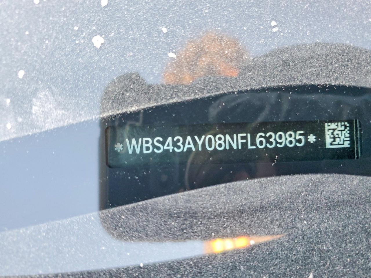 VIN WBS43AY08NFL63985 2022 BMW M3 COMPETI