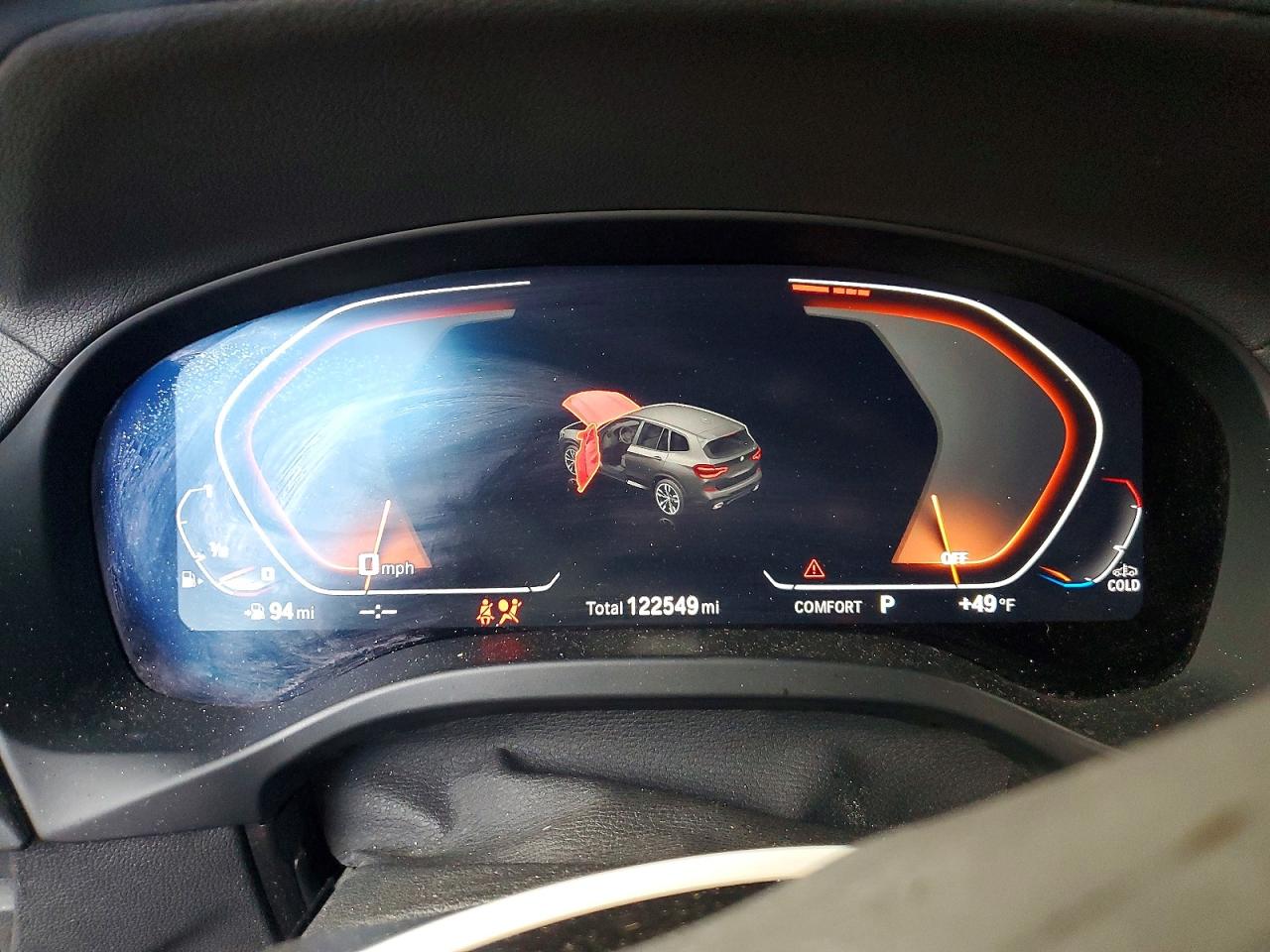 VIN 5UXTY9C07M9F31639 2021 BMW X3 XDRIVEM