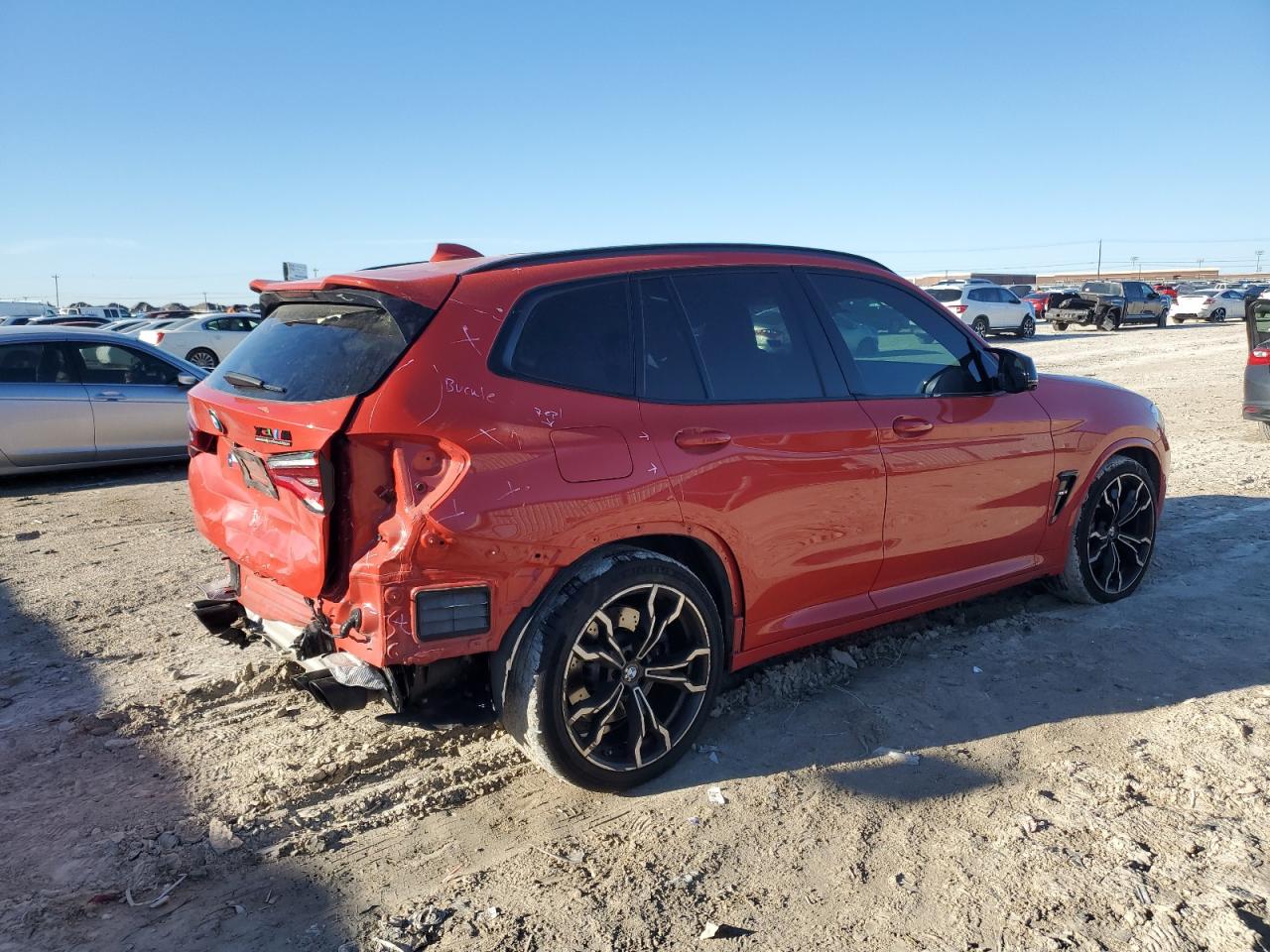 VIN 5YMTS0C03LLT10995 2020 BMW X3 M COMPE
