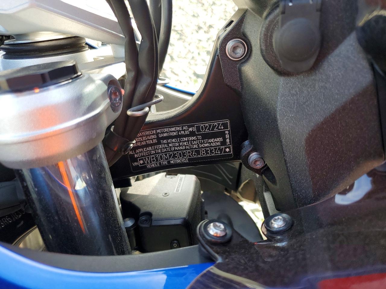 VIN WB10M2303R6J83347 2024 BMW R 1300