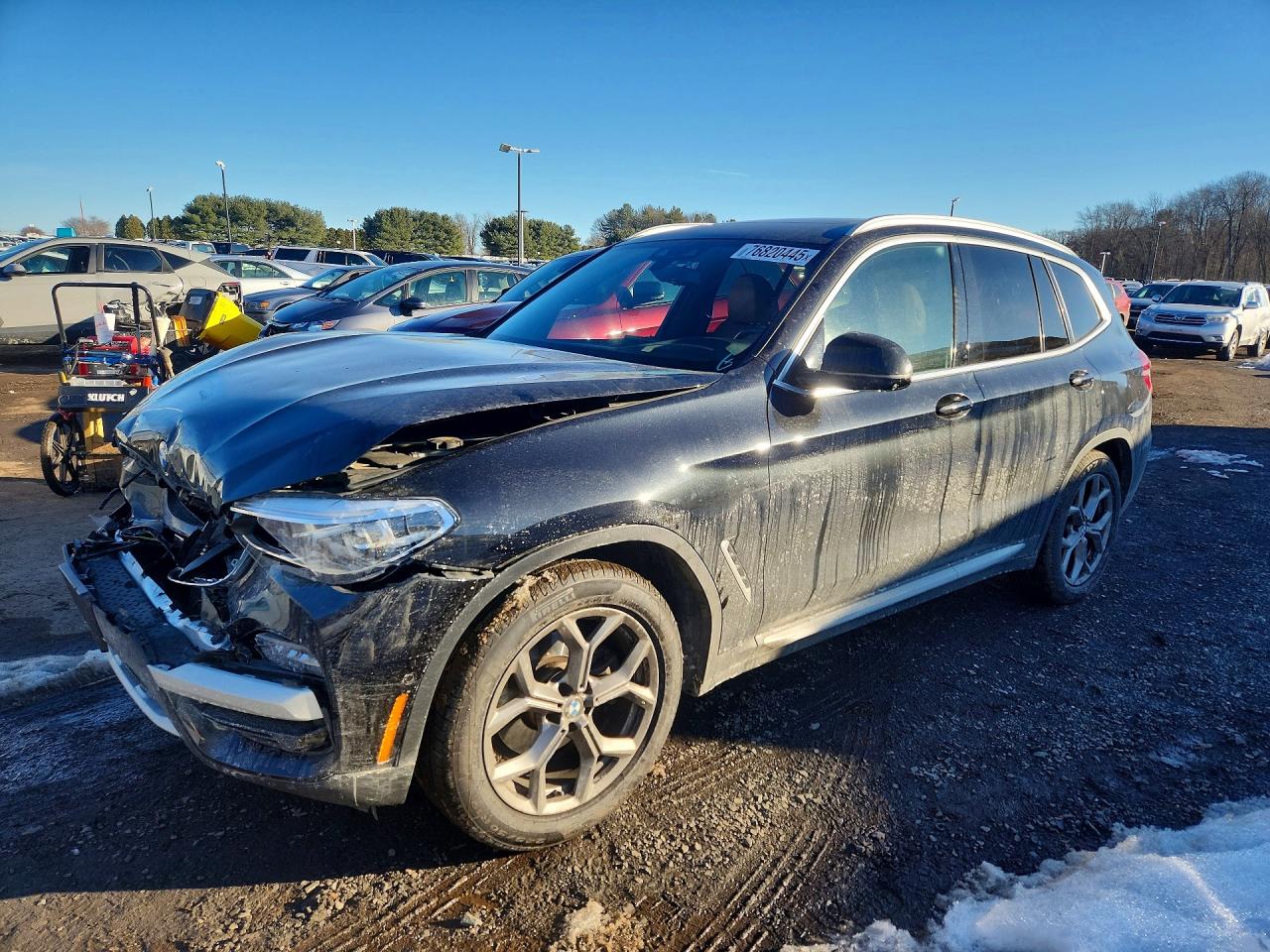 VIN 5UXTY5C0XM9F63073 2021 BMW X3 XDRIVE3