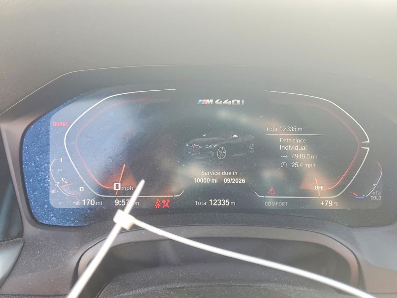 VIN WBA53AT08PCM09268 2023 BMW MOTORRAD M440I