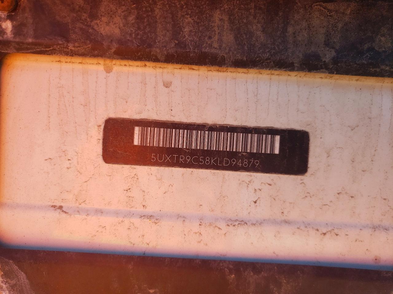 VIN 5UXTR9C58KLD94879 2019 BMW MOTORRAD X3