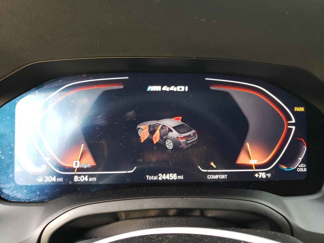 VIN WBA13AW01NFM30114 2022 BMW M440XI GRA