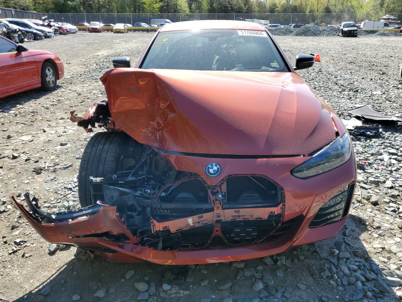 VIN WBY83FB07RFS45722 2024 BMW I4 XDRIVE