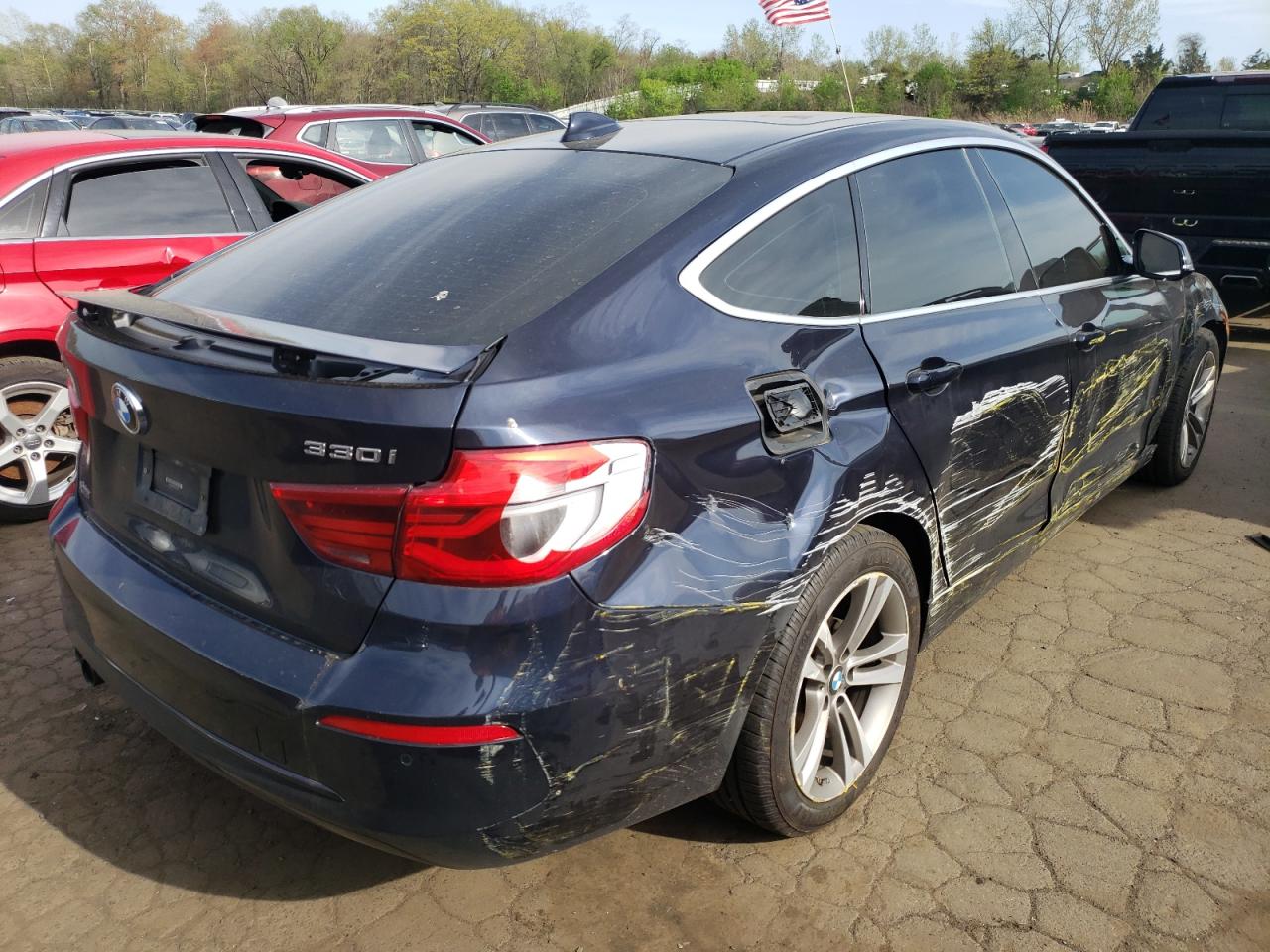 VIN WBA8Z9C55KB220792 2019 BMW 330XI GT