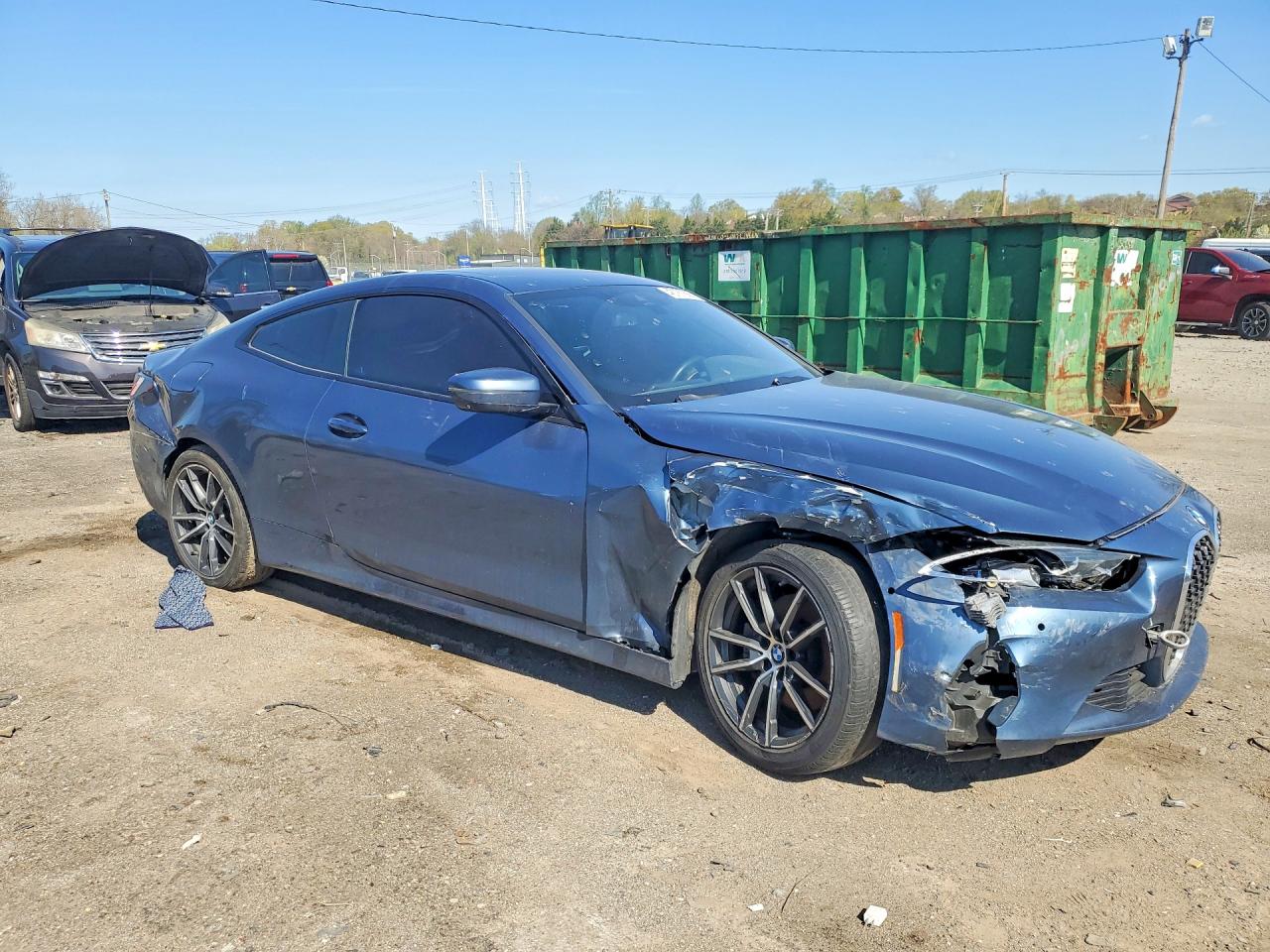 VIN WBA73AP00MCF70974 2021 BMW 430XI