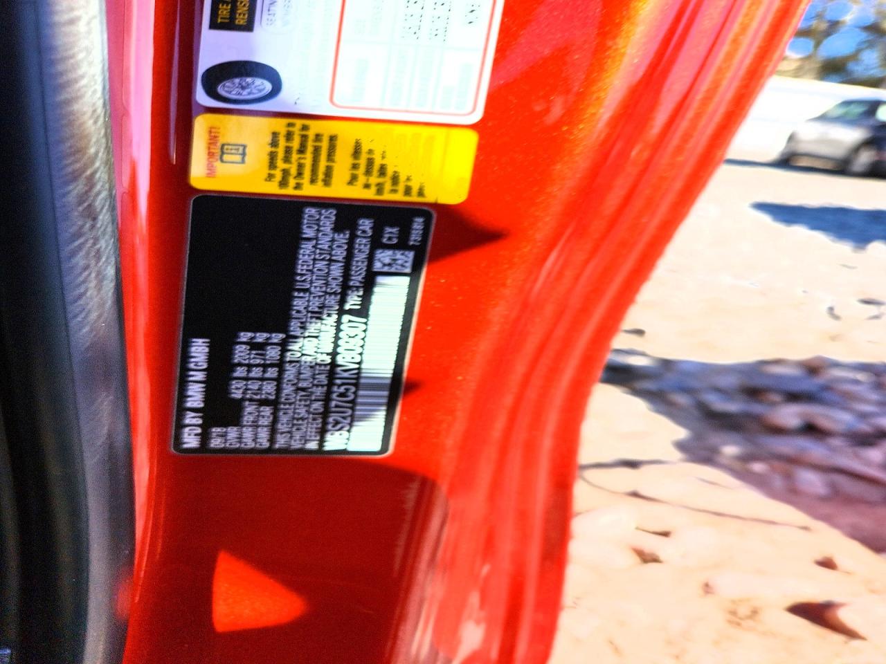 VIN WBS2U7C51KVB09307 2019 BMW M2