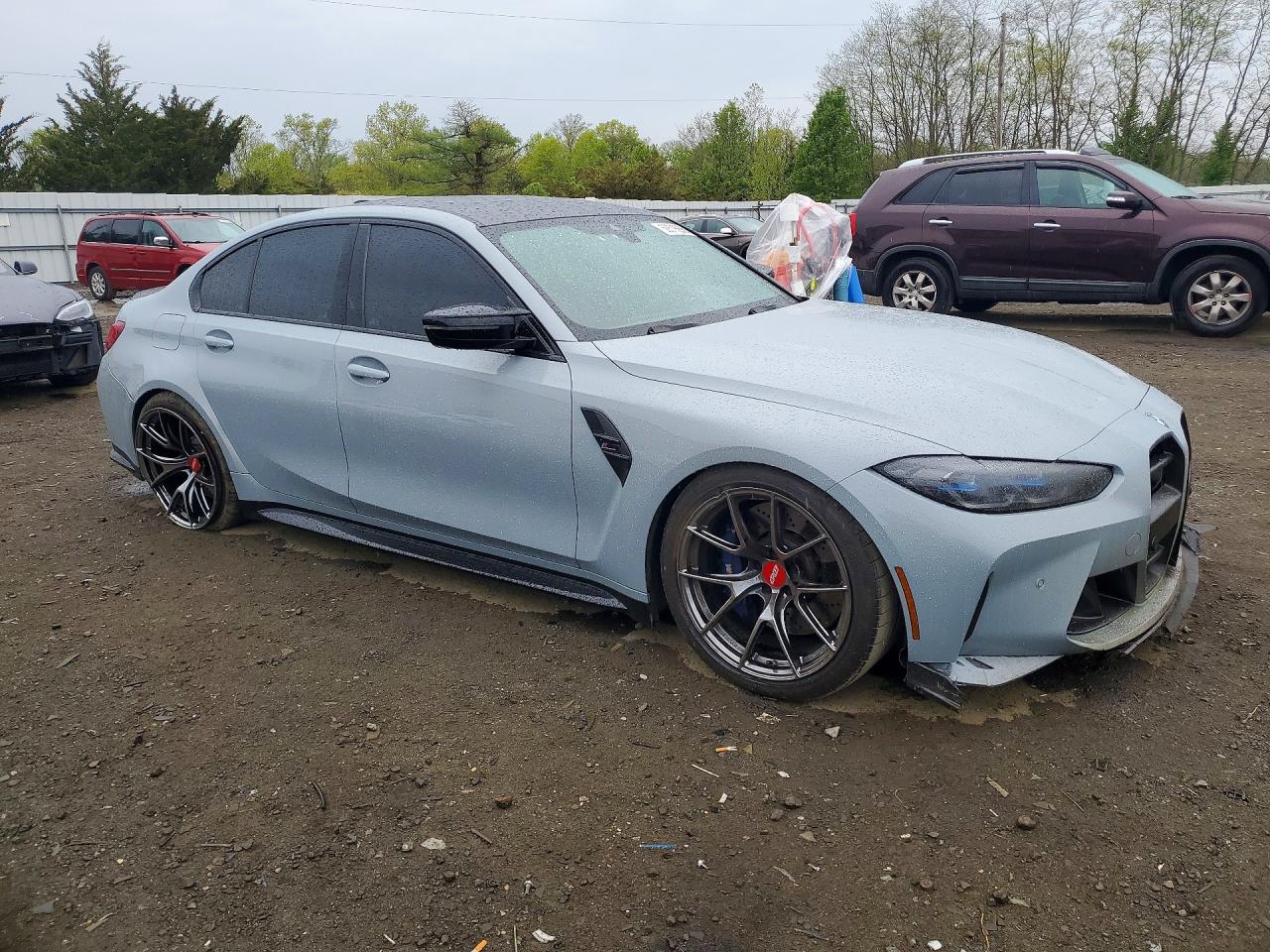VIN WBS43AY02NFL77882 2022 BMW M3