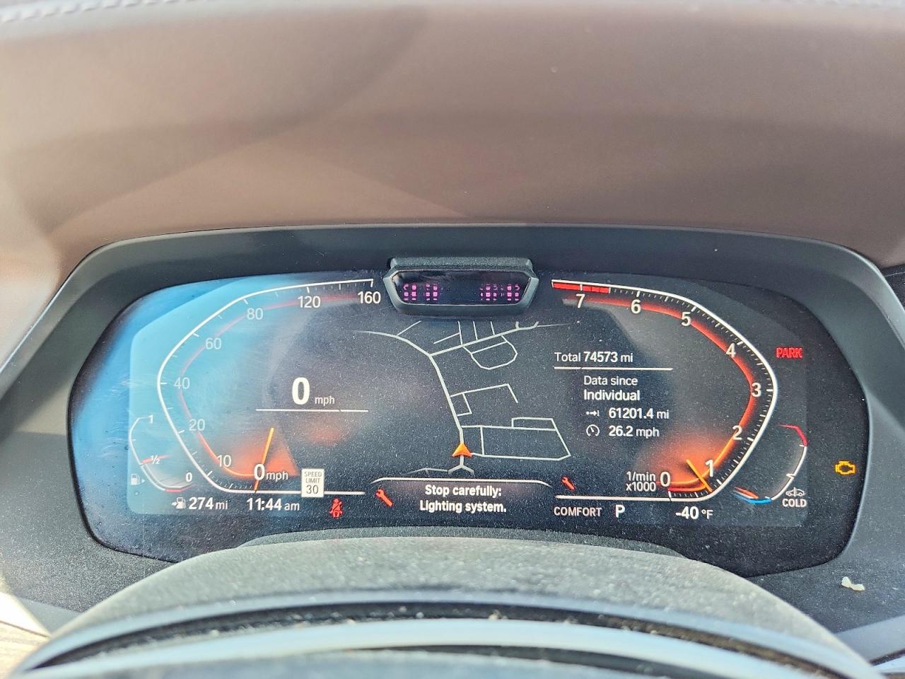 VIN 5UXCW2C50KLB44195 2019 BMW X7