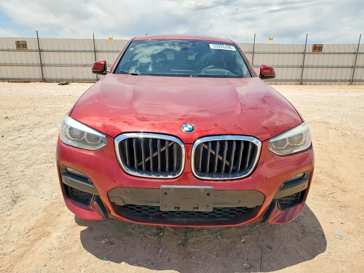 VIN 5UX2V1C05L9B89922 2020 BMW X4