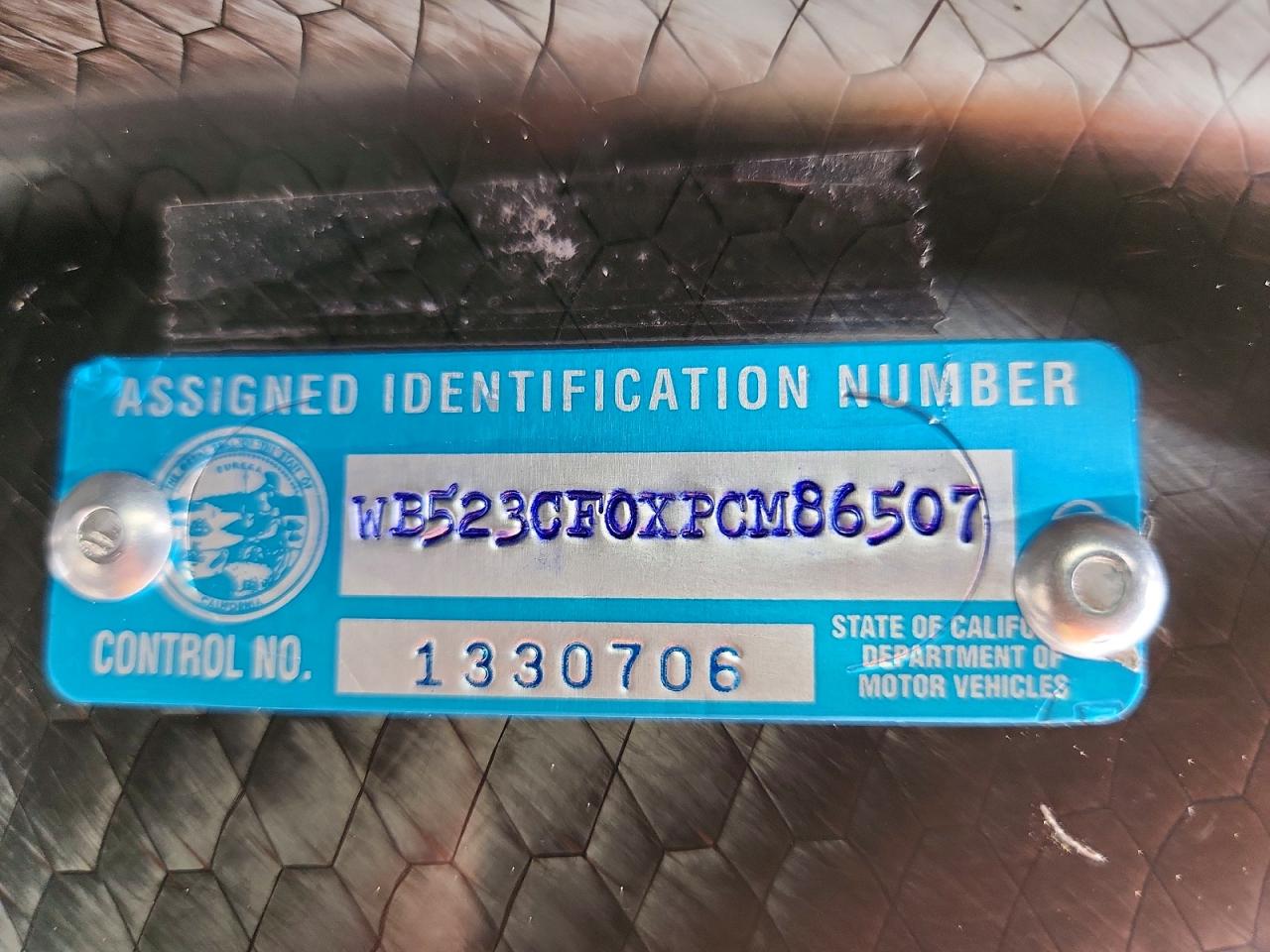 VIN WB523CF0XPCM86507 2023 BMW IX