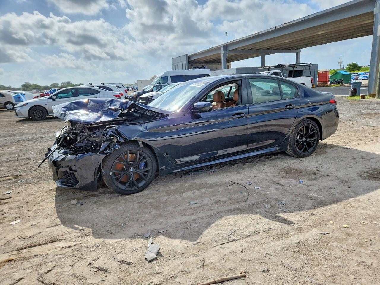 VIN WBA73BJ09PWX93352 2023 BMW 540