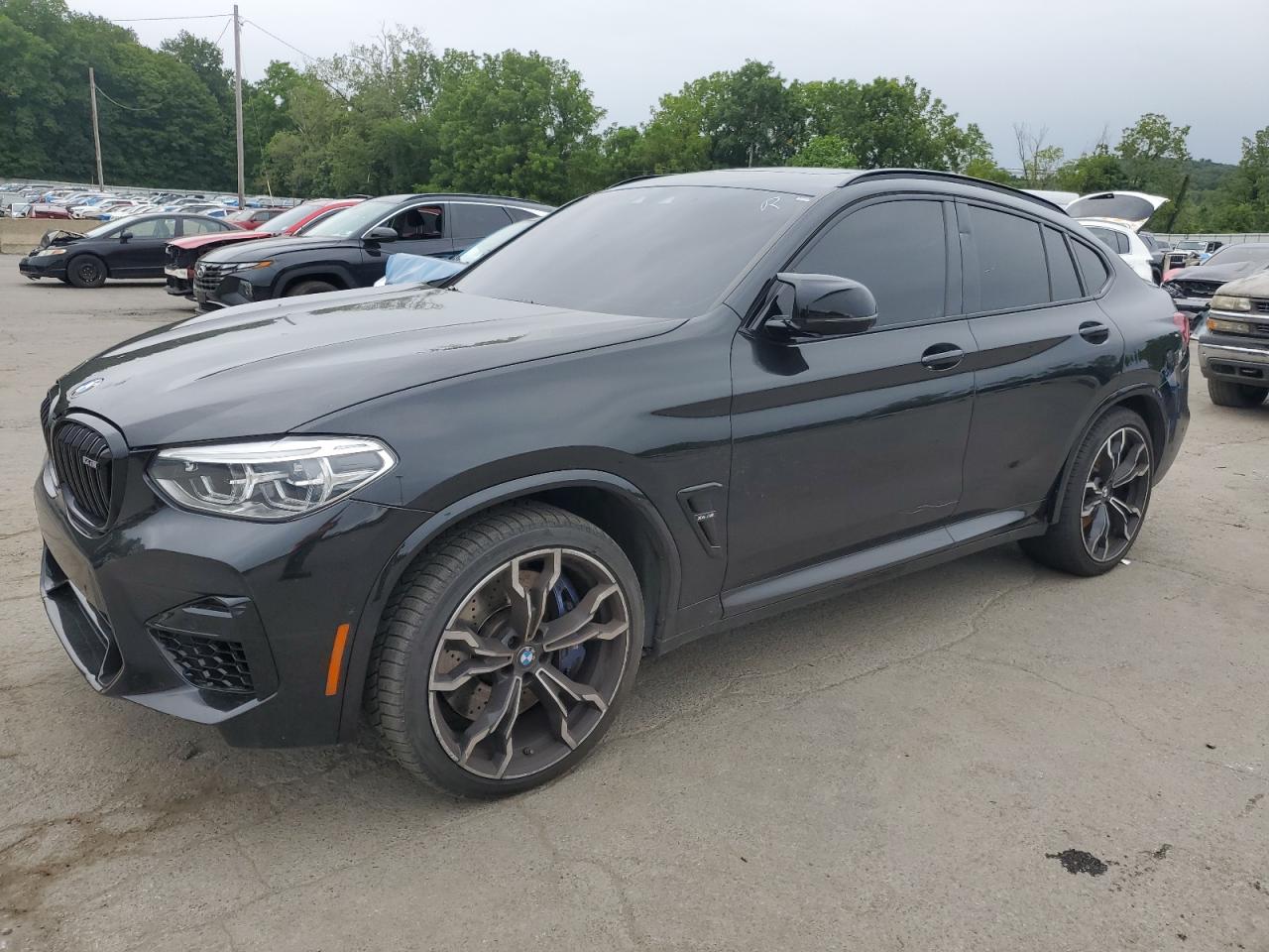 VIN 5YMUJ0C01M9F37918 2021 BMW X4 M COMPETITION
