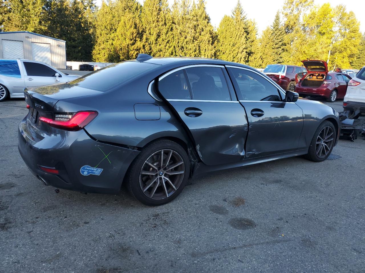 VIN WBA5P9C09MFJ80709 2021 BMW 330XE