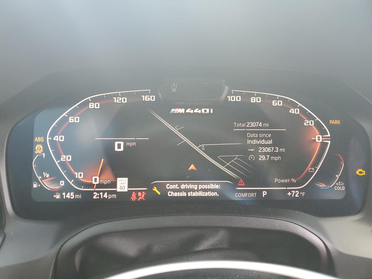 VIN WBA63AW00PFP36309 2023 BMW M440I GRAN