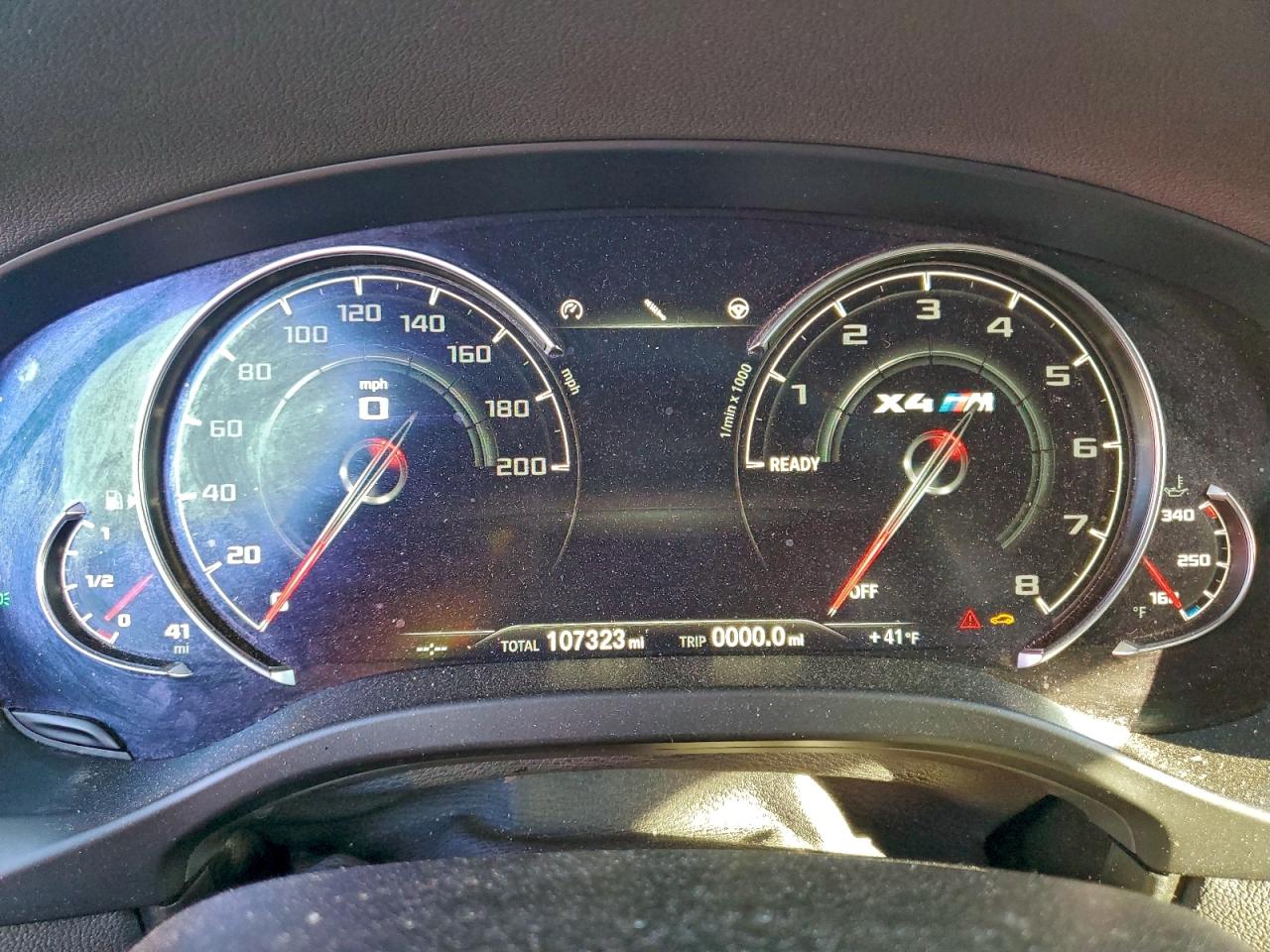 VIN 5YMUJ0C07L9B72241 2020 BMW X4 M COMPE